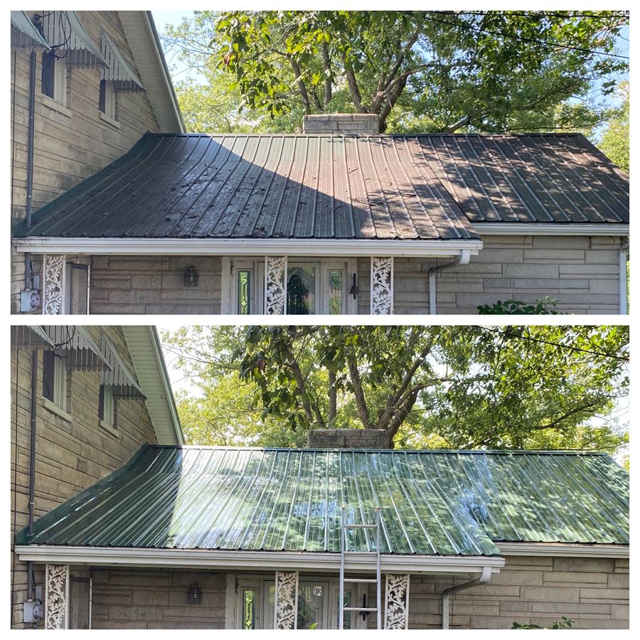 Metal Roof Cleaning in Georgetown, KY