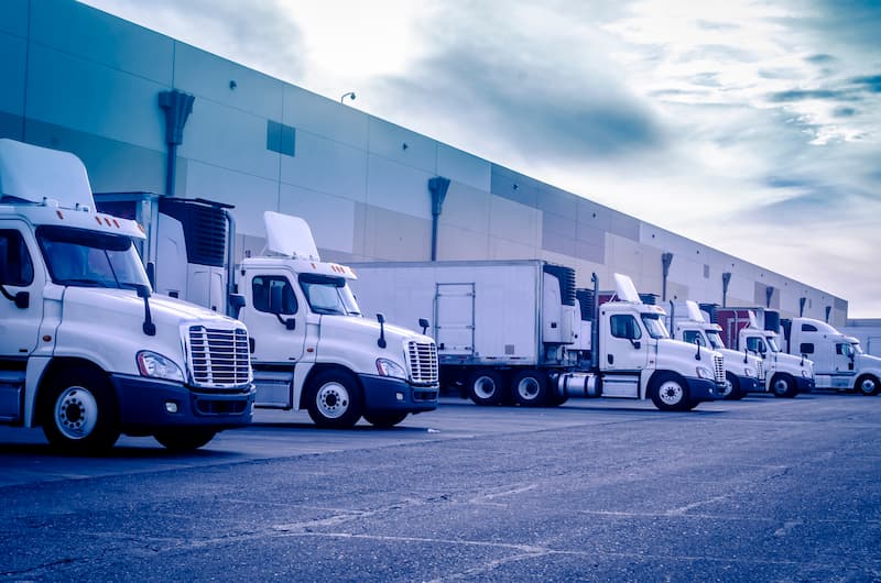 Commercial truck washing