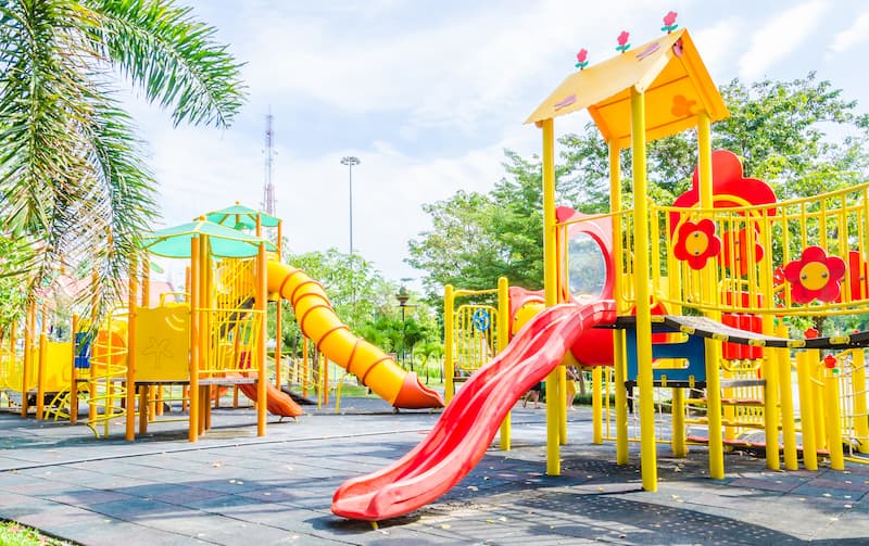 Playground cleaning